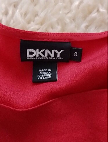m Beden kırmızı Renk DKNY elbise