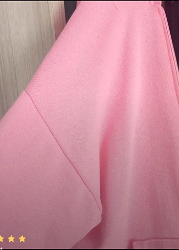 Kadın Pembe Fermuarlı hırka - Görsel 2