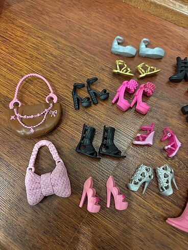 Barbie barbie ayakkabı çanta