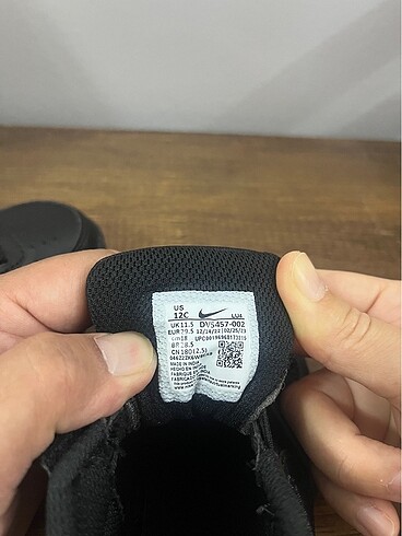 29 Beden siyah Renk Nike Çocuk Spor Ayakkabı DV 5457-002 COURT BOROUGH