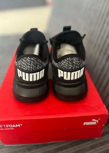 Gri Puma SoftFoam+ Erkek Spor Ayakkabı - Görsel 3