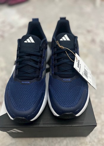 Lacivert Erkek Spor Ayakkabı Velcro Bantlı - Görsel 2