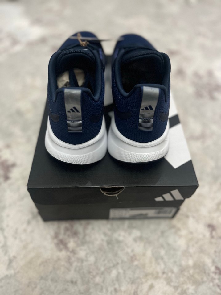 Lacivert Erkek Spor Ayakkabı Velcro Bantlı - Görsel 4