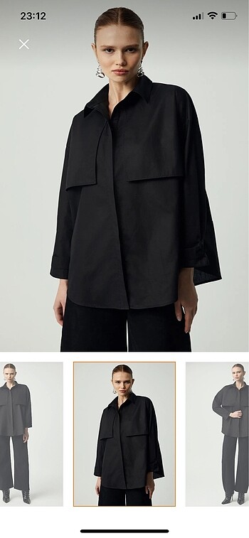 Siyah gömlek - Görsel 3