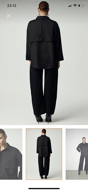 Siyah gömlek - Görsel 6