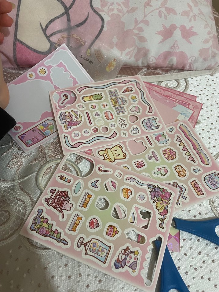 Parlak Pembe Bohem Tarzı Kız Aksesuarı - Görsel 4