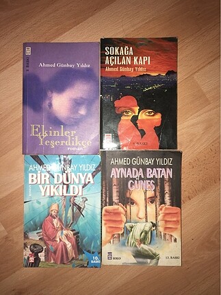 Ahmed Günbay Yıldız 4 kitap
