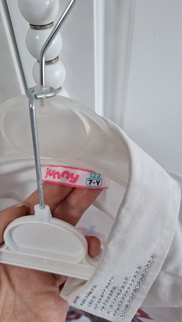 kiz çocuk kısa kollu bağlamalı gömlek - Görsel 5