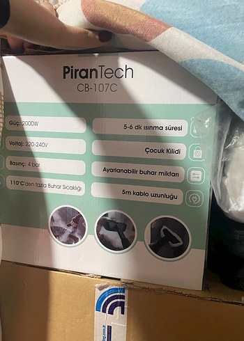 Beyaz Çok Fonksiyonlu Buharlı Temizleyici - Görsel 2