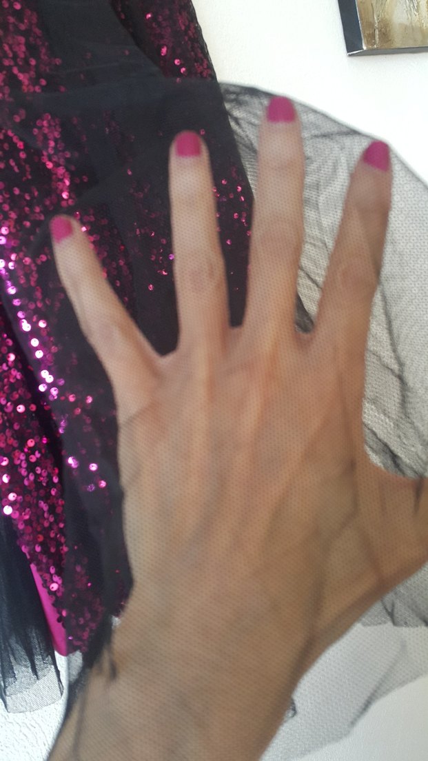 Monster high pembe siyah elbise - Görsel 5