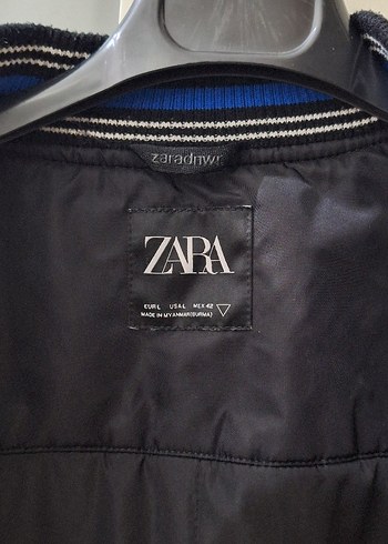 Zara Erkek Kolları Deri Ceket - Görsel 6