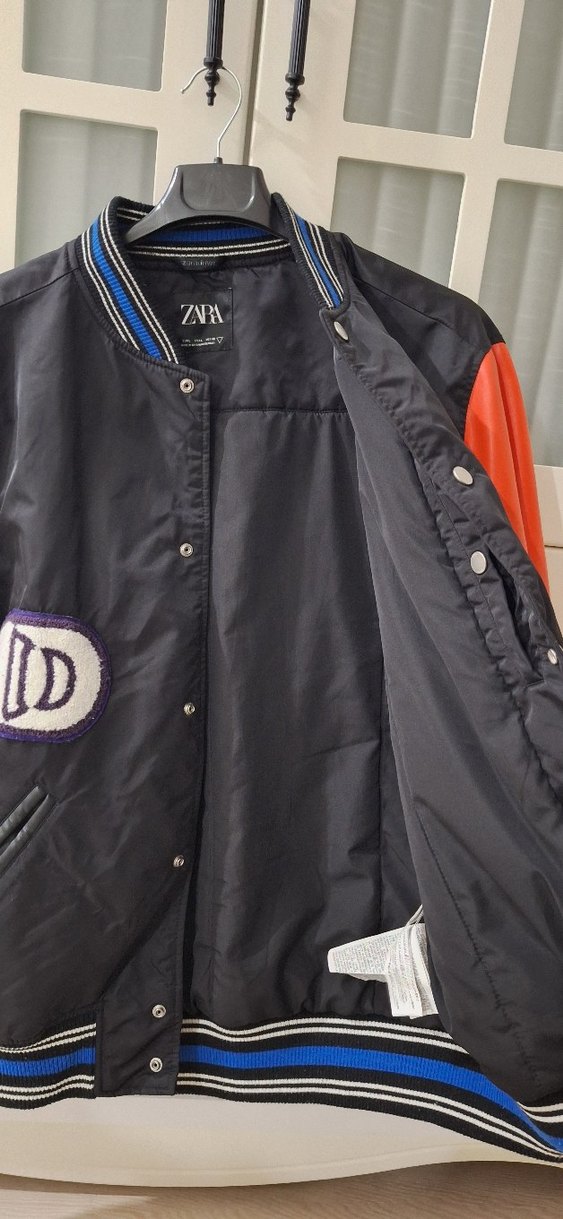 Zara Erkek Kolları Deri Ceket - Görsel 5