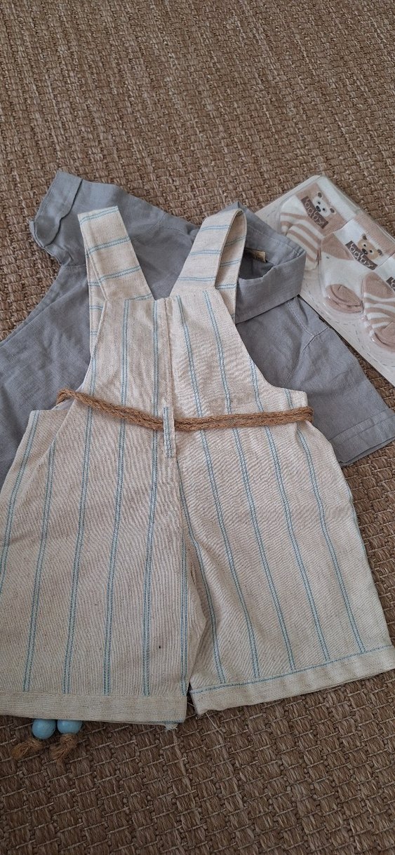 Erkek Bebek Tulum Takımı - Görsel 2