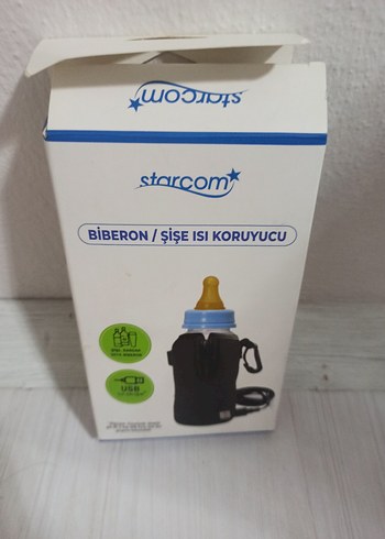 Starcom Bebek Biberonu Isı Koruyucu Mavi