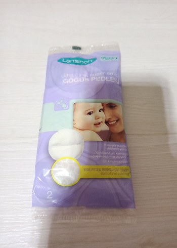 Lansinon Mor Göğüs Pedi 2'li - Görsel 2