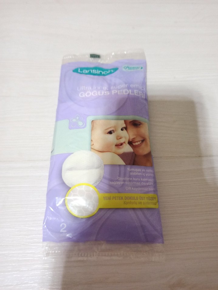 Lansinon Mor Göğüs Pedi 2'li - Görsel 2