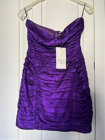 Zara Straplez Elbise