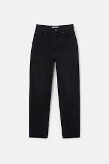 Pull and bear yüksek bel mom fit Jean