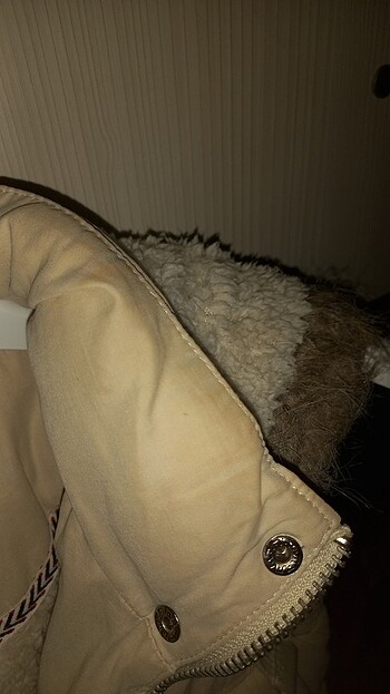 Kalın şapkalı yelek - Görsel 9