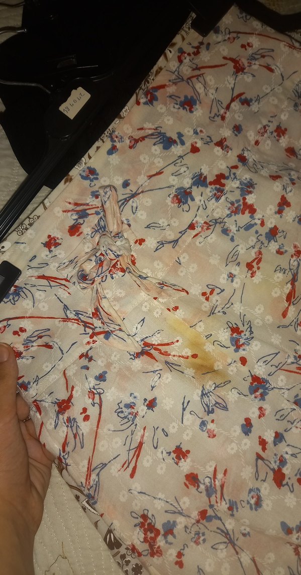 Nakışlı Düğmeli Mini Etek - Görsel 5