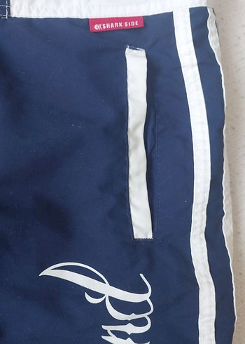 Lacivert Baskılı Erkek Midi Deniz Şortu - Görsel 16