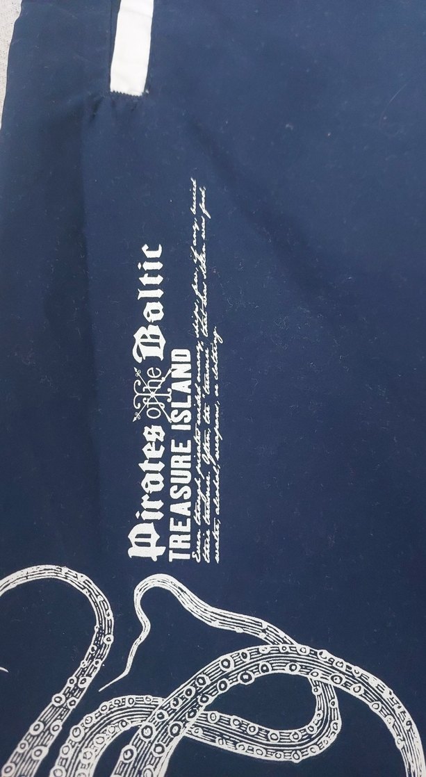 Lacivert Baskılı Erkek Midi Deniz Şortu - Görsel 4