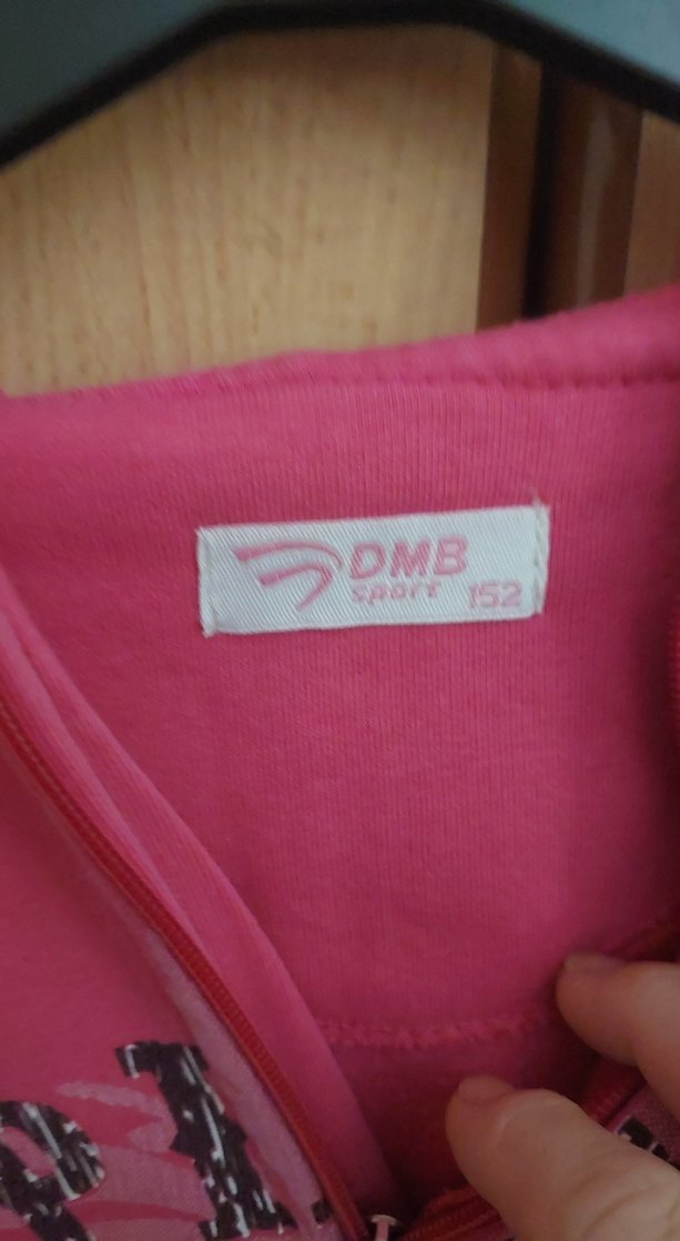 Kız Çocuk Pembe Kapüşonlu Fermuarlı Sweatshirt - Görsel 3