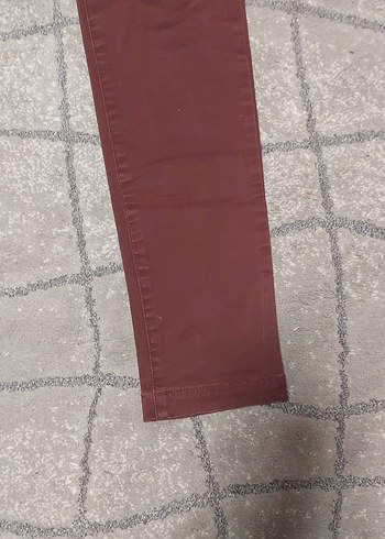 Bordo Regular Fit Street Wear Erkek Pantolon - Görsel 5