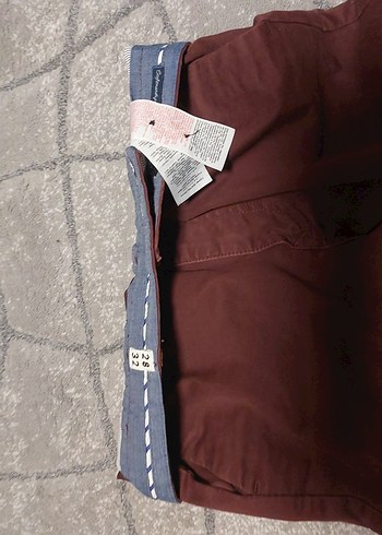 Bordo Regular Fit Street Wear Erkek Pantolon - Görsel 17