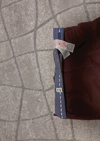 Bordo Regular Fit Street Wear Erkek Pantolon - Görsel 16