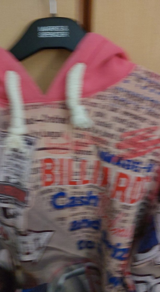 Pembe Baskılı Kapüşonlu Kadın Sweatshirt - Görsel 5