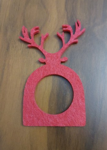 Renkli Yılbaşı Peçete Halkaları 6 adet. - Görsel 5