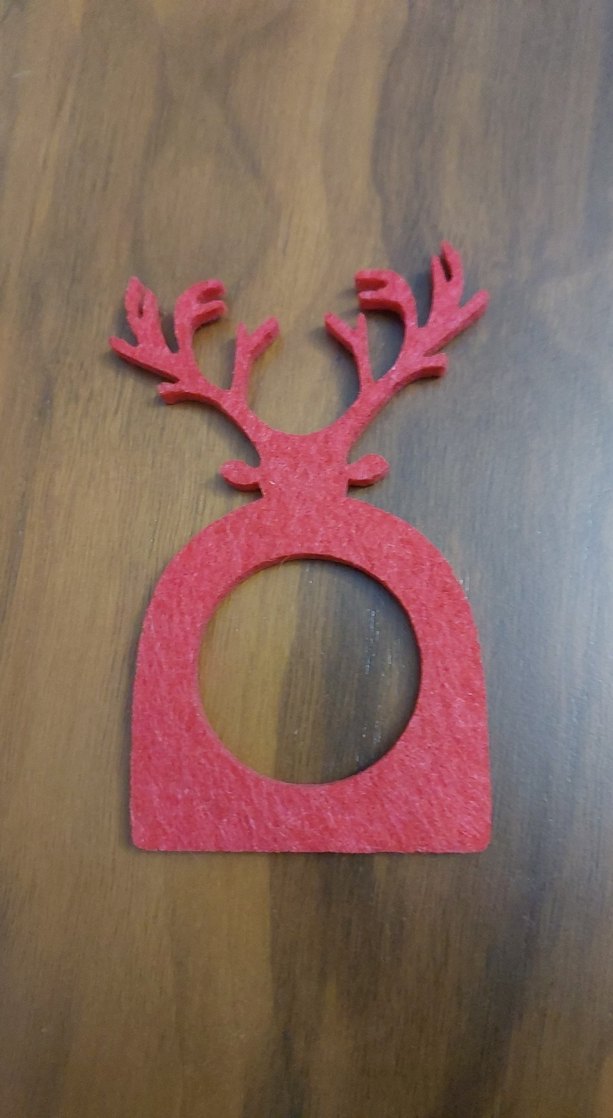 Renkli Yılbaşı Peçete Halkaları 6 adet. - Görsel 5