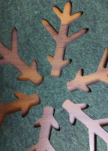 Yuvarlak Kırmızı / Yeşil Amerikan Servis - Görsel 19