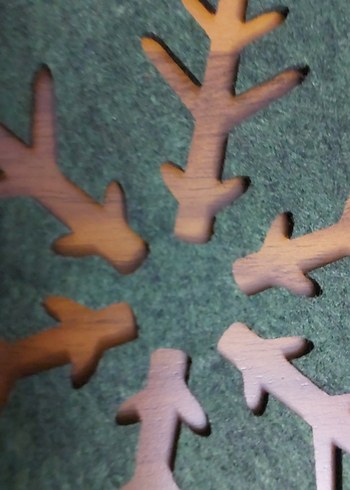 Yuvarlak Kırmızı / Yeşil Amerikan Servis - Görsel 20