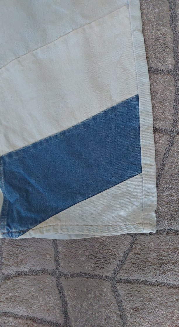 Kadın Geniş Kesim Midi Kot Pantolon - Görsel 5