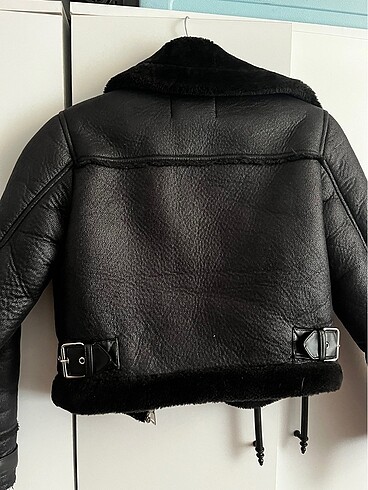 xs Beden siyah Renk Stradivarus biker ceket