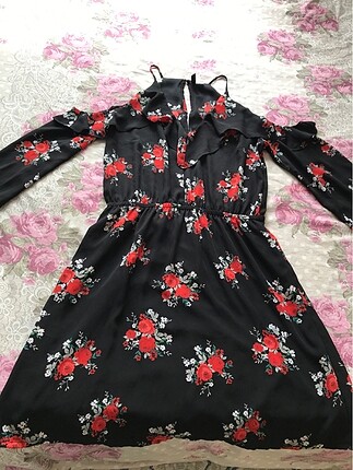 H&M çiçekli elbise