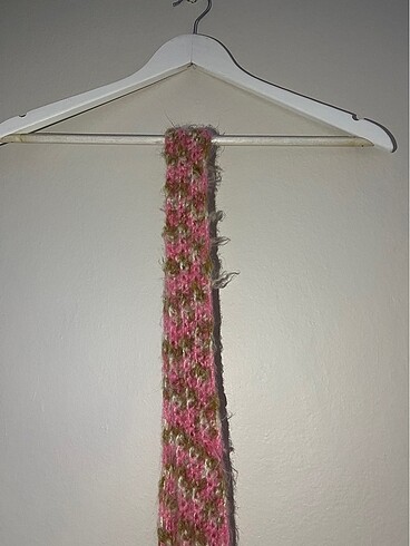 crochet el yapımı ince atkı