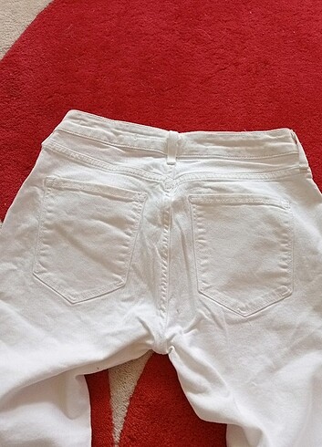 Düşük bel likralı ihraç fazlası zara pantolon  - Görsel 3