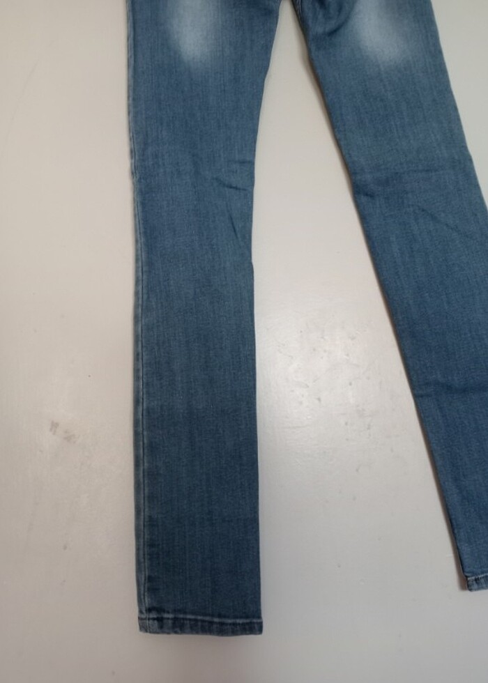 Düşük bel az likralı pantolon  - Görsel 3