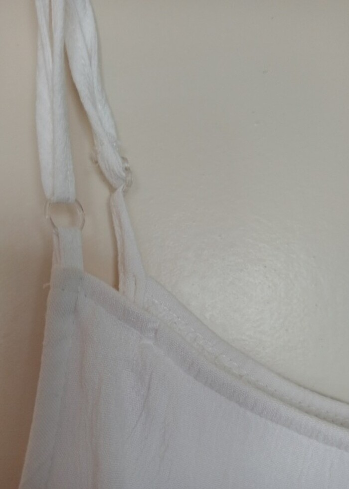Uzun beyaz elbise - Görsel 5