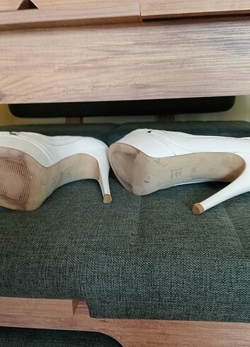 Yazlık bayan topuklu ayakkabı - Görsel 5