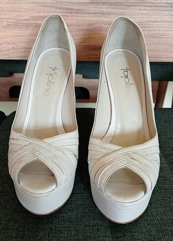 Yazlık bayan topuklu ayakkabı - Görsel 7