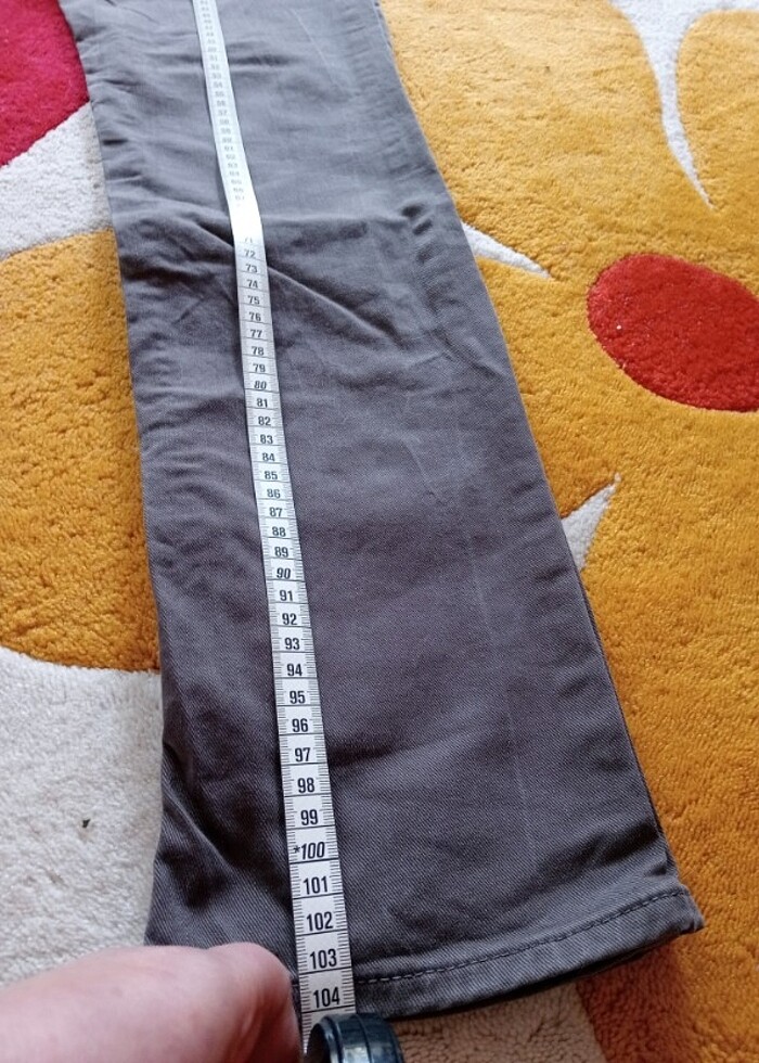 Füme pantolon likralı  - Görsel 4