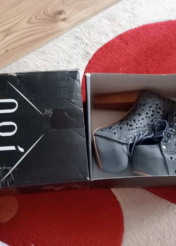 Elle bayan topuklu ayakkabı  - Görsel 4