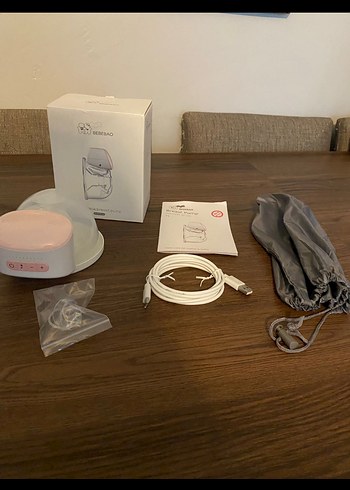 Bebek Göğüs Pompası Beyaz Hafif Model