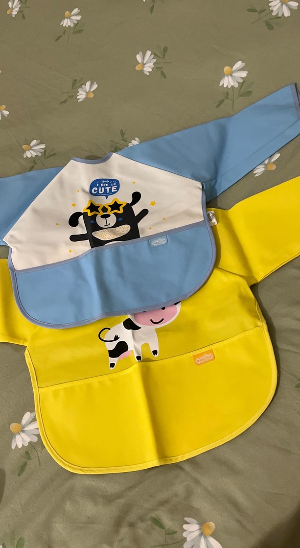 Renkli Baskılı Bebek Önlükleri - Görsel 4