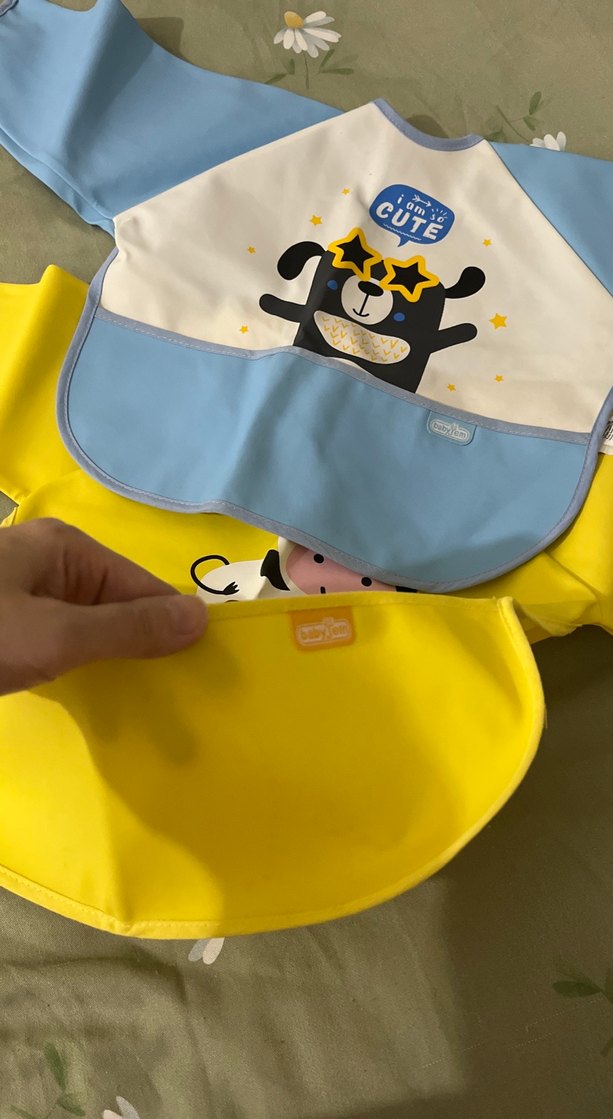 Renkli Baskılı Bebek Önlükleri - Görsel 5