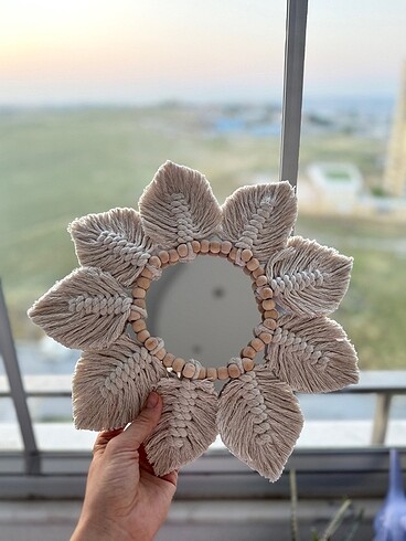 Zara boho balkon aynası dekor